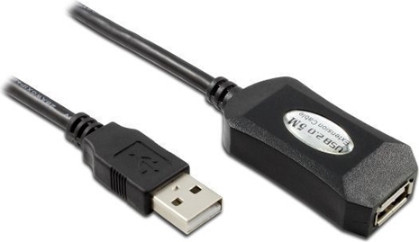 Кабель GreenConnect USB2.0 АM-АF 5м