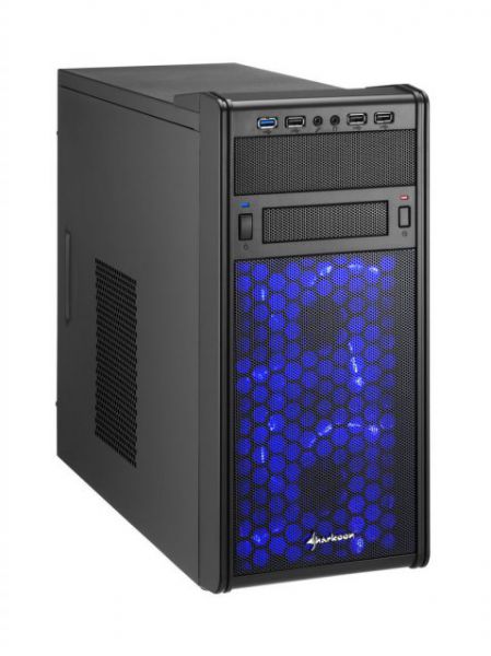 Корпус Sharkoon MS120 MicroATX черный